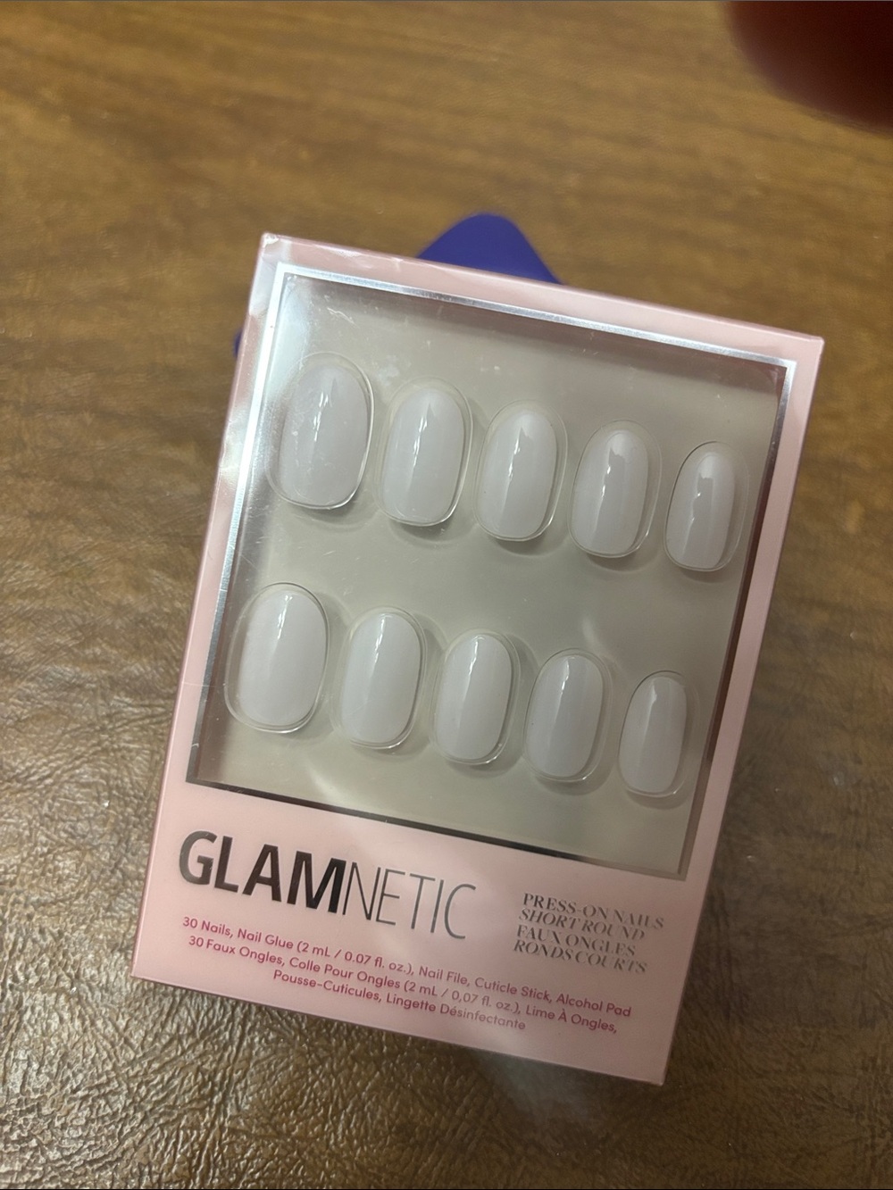 Glamnetic Press-On Nails in Sheer milky Nude